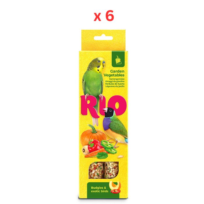 Rio Sticks For Canaries With Fruit And Berries 2X40G Pack Of 6