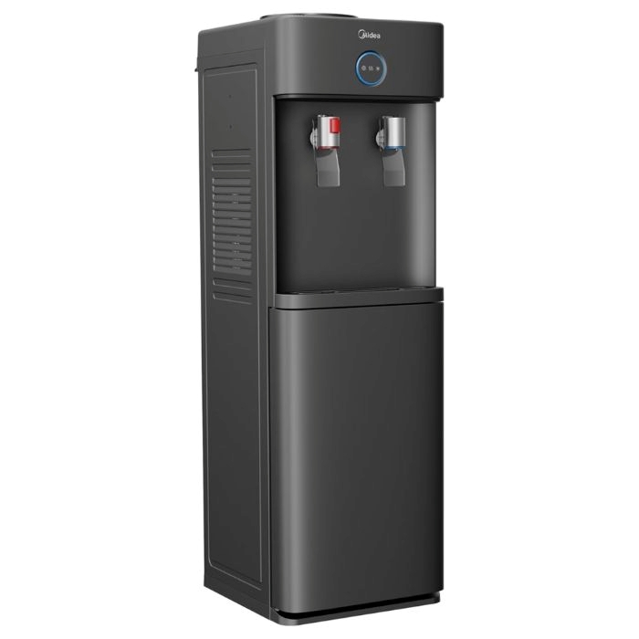 Midea Top Loading Water Dispenser 2 Temperatures With Large Cabinet - Black