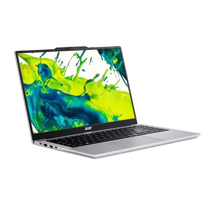 Acer Aspire Lite 15.6inch FHD 60Hz Display Laptop, Intel Core 5 120U Processor, 16GB RAM, 512GB SSD, Windows 11 Home, Backlit English & Arabic Keyboard, 1 Year Warranty,  NX-DGBEM-001