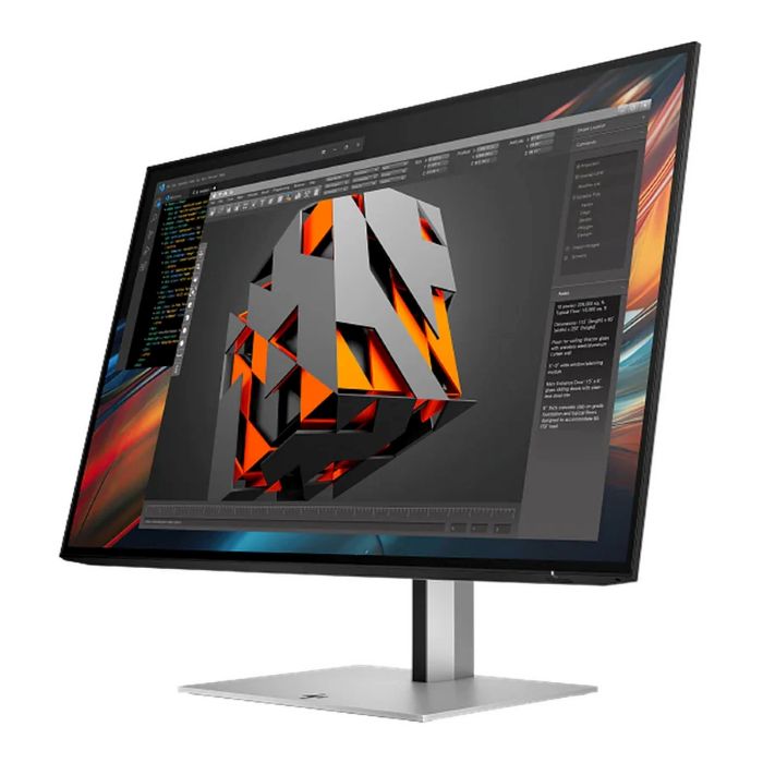 HP Series 7 Pro 24inch WUXGA 1920X1200 Monitor, 100Hz, IPS Panel, Anti-glare, HDMI, DisplayPort, USB-C, RJ45 Ethernet, USB Hub, Tilt, Height Adjustable Stand, Black - 8Y2F7AA