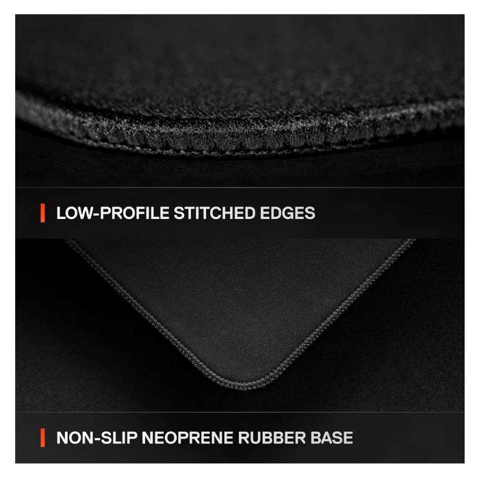 SteelSeries QCK L Performance Balance Gaming Mousepad, Black - 63432