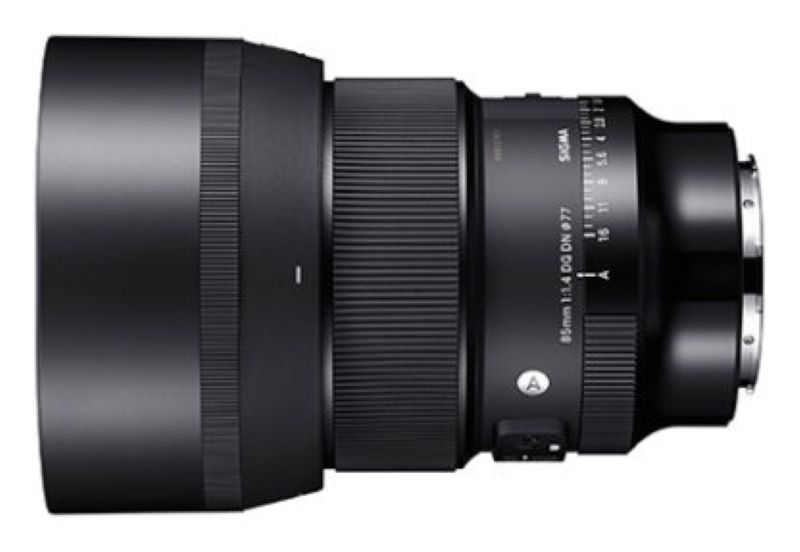Sigma 85mm F1.4 DG DN Art Lens For Full-Frame Sony E Mount Mirrorless Cameras, Black