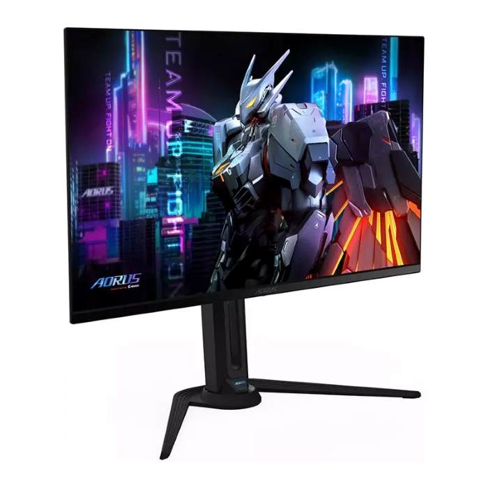 Gigabyte Aorus 32inch Gaming Monitor, 4K UHD, OLED, 165Hz, 0.03ms, Black - FO32U