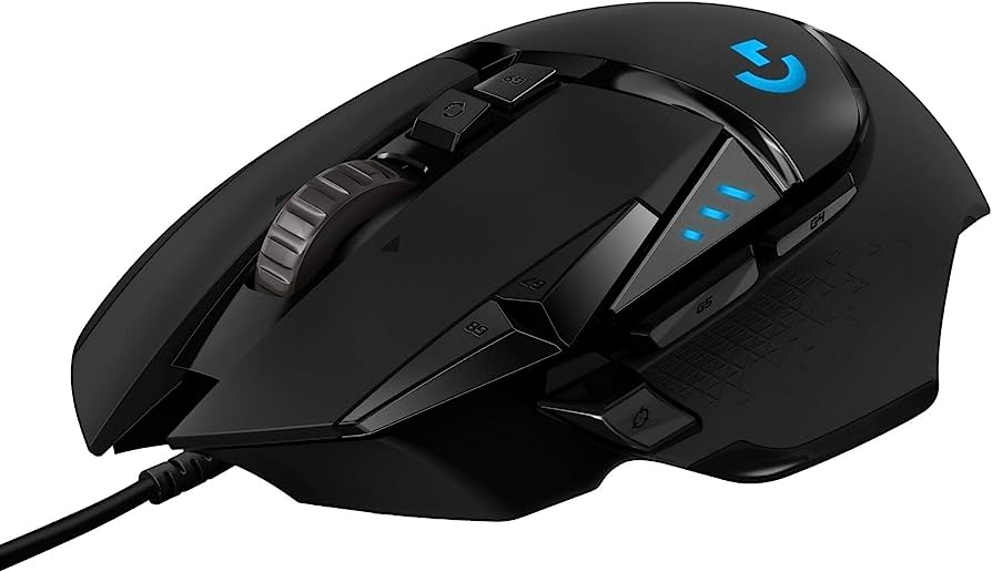 Logitech G502 High Performance Wired Gaming Mouse, Black