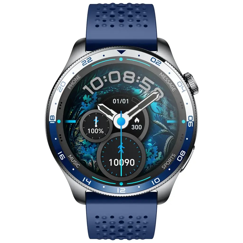 Powerology Sanam, Urban Sports Smart Watch- Blue