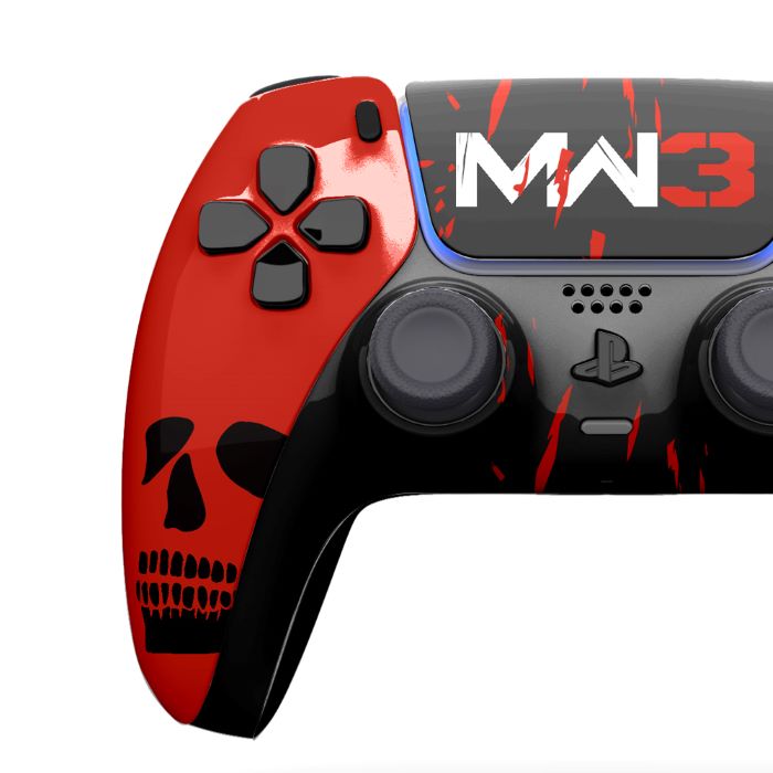 Customized Sony Dual Sense Gaming Controller For Ps5 & Ps5 Slim - MW3 WEP New 2024 Design