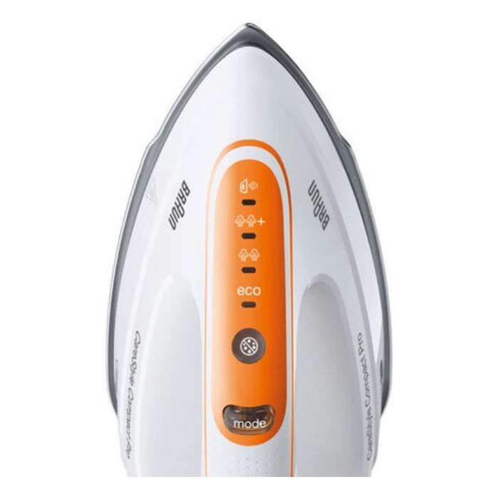 Braun CareStyle Compact Pro Steam Generator Iron 2400 Watts, FreeGlide 3D, Eloxal Plus, Turbo & Eco Mode, Smart ICare, iMode Interface, Vertical Steaming, 1.5L Water Tank - IS 2561 