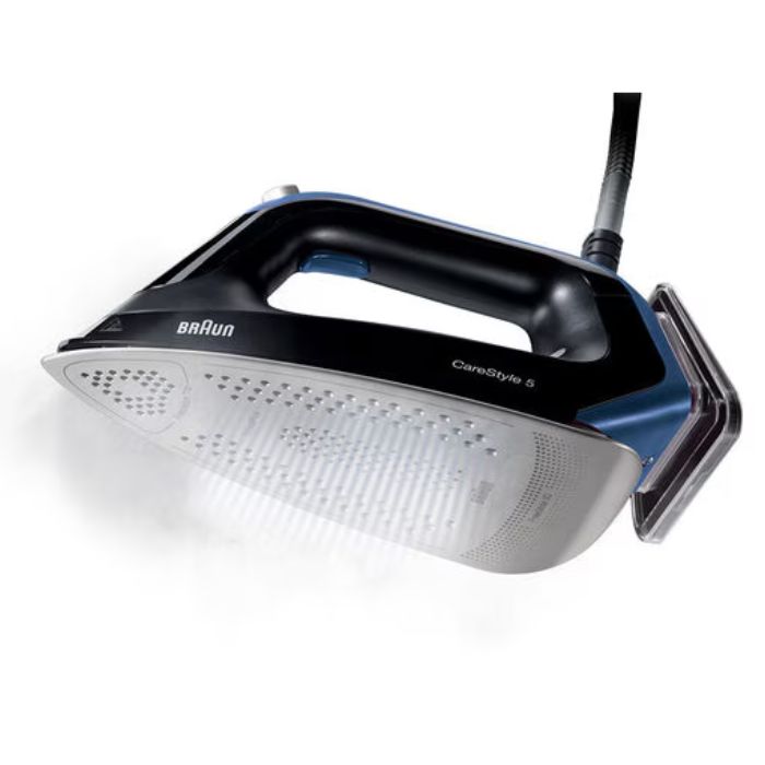 Braun CareStyle 5 Steam, Generator Iron 2400 Watts, Steam Shot 400G/Min, Steam Rate 120G/Min, EloxalPlus, Smart ICare, 6.8 Bar Pressure, Eco-Mode - SI 5145 Black 