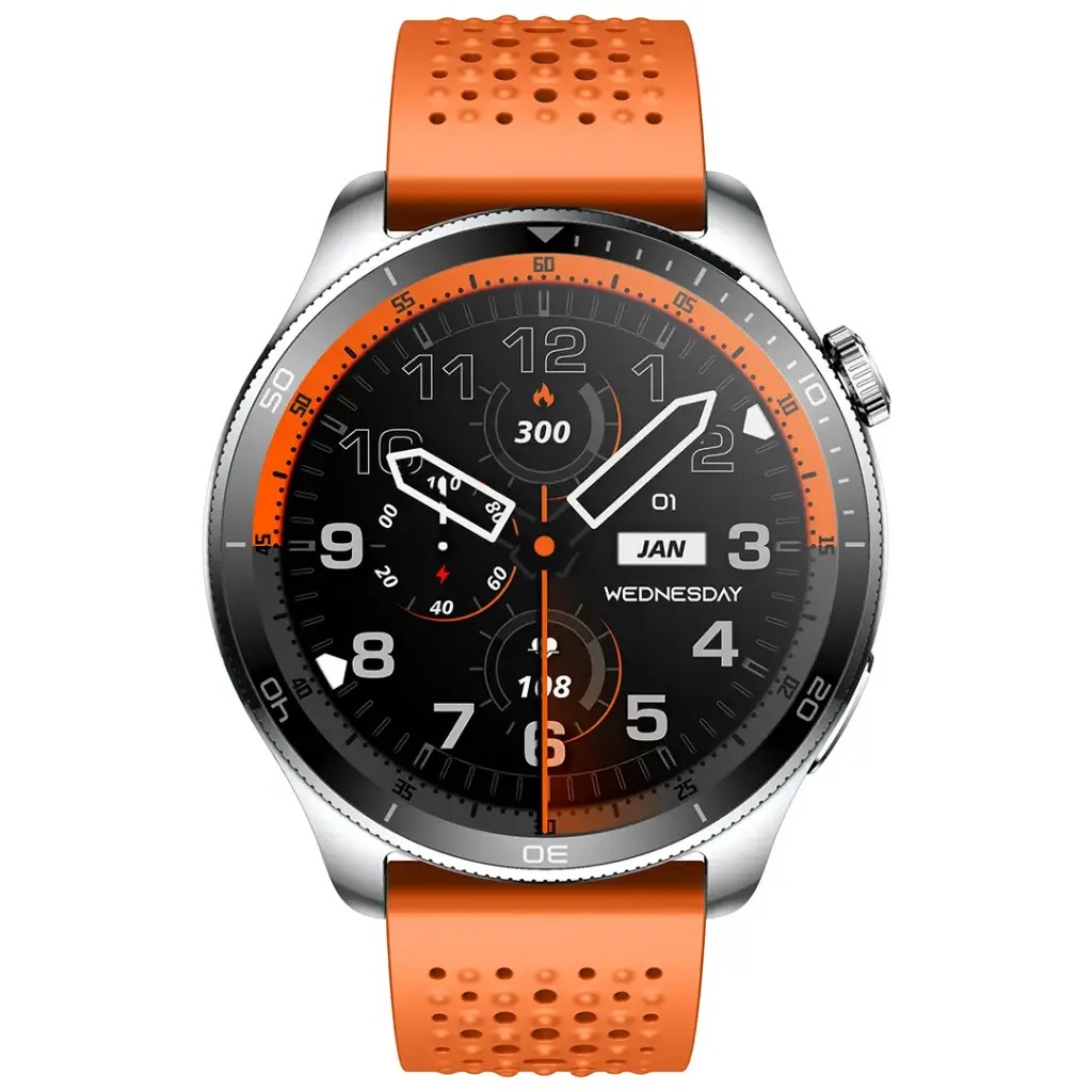 Powerology Sanam, Urban Sports Smart Watch- Orange