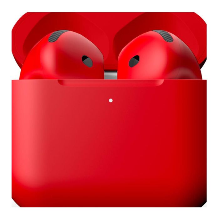 Merlin Craft Customized Apple Airpods 4 ANC Product Red Bold