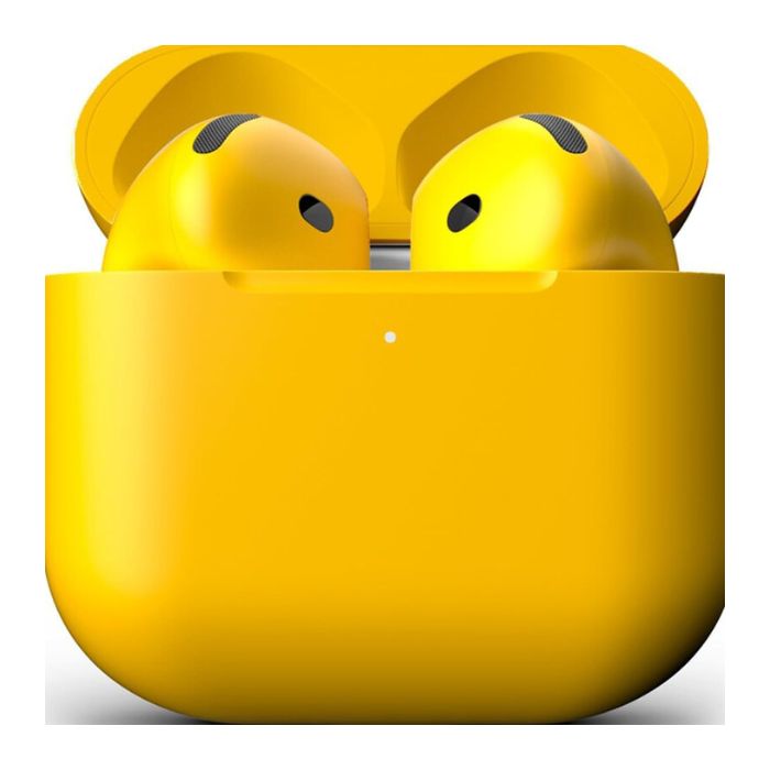 Merlin Craft Customized Apple Airpods 4 ANC Yellow Bold