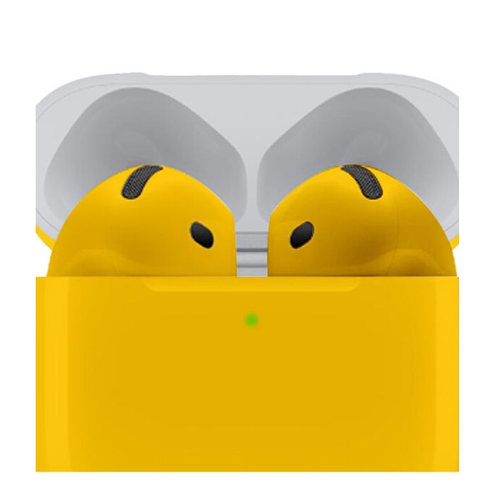 Merlin Craft Customized Apple Airpods 4 ANC Yellow Glossy