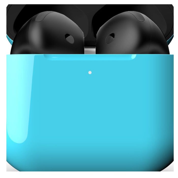 Merlin Craft Customized Apple Airpods 4 ANC Dual Turquoise