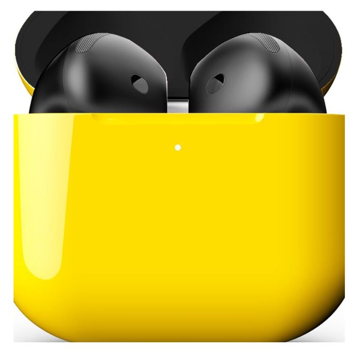 Merlin Craft Customized Apple Airpods 4 ANC Dual Yellow