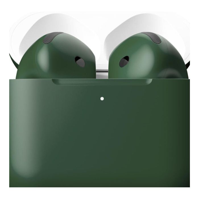 Merlin Craft Customized Apple Airpods 4 ANC Green Matte