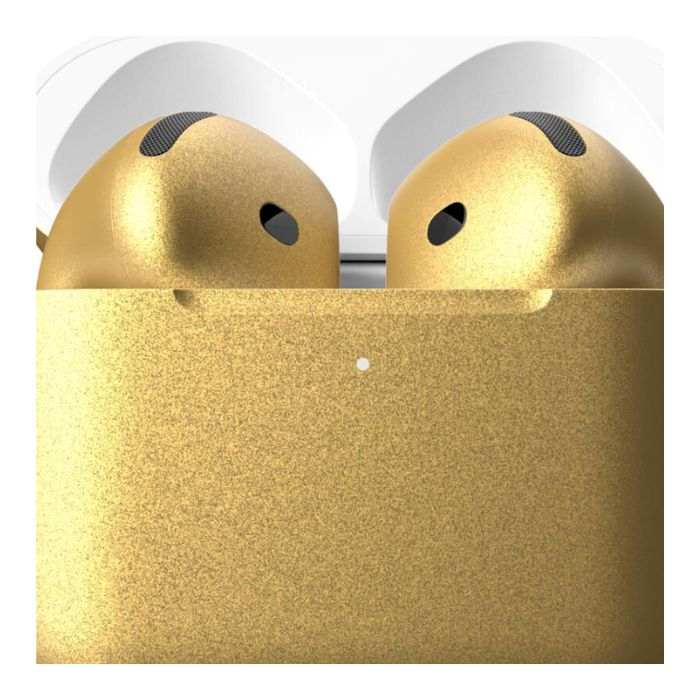 Merlin Craft Customized Apple Airpods 4 ANC Metallic Gold