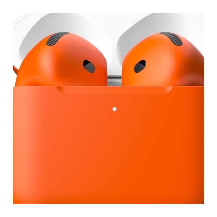 Merlin Craft Customized Apple Airpods 4 ANC Neon Orange