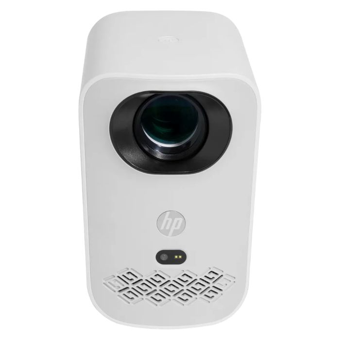 HP CC360 Smart Projector, FHD 1920 x 1080 Resolution, 500 LED Lumens Brightness, White, CC360