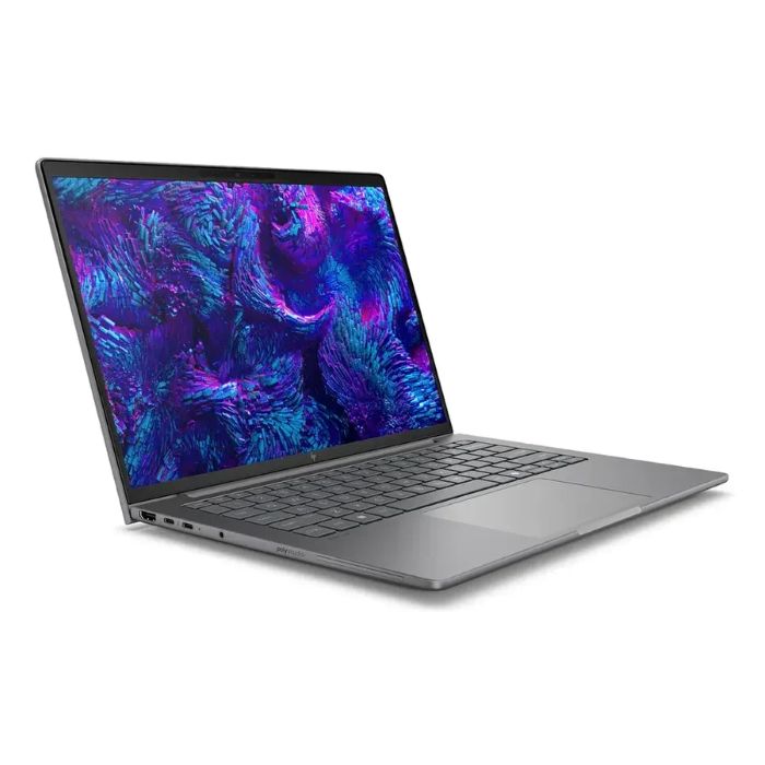 HP ZBook 8 G1i 14 Laptop, 14inch WUXGA Display, Intel Core Ultra 7 255U Processor, 16GB DDR5 RAM, 1TB SSD, 4GB NVIDIA RTX 500 Ada Graphics, Windows 11 Pro, Backlit English & Arabic Keyboard