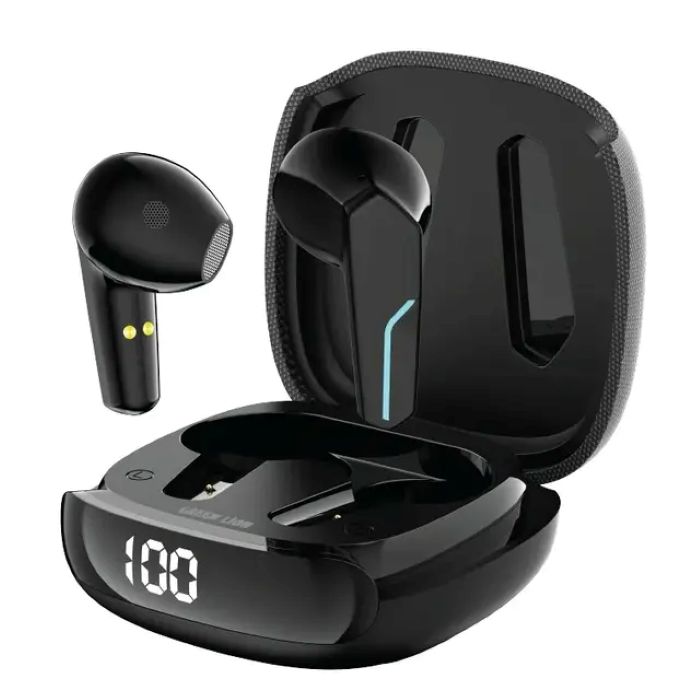 Green Lion Interlaken True Wireless Earbuds - Black
