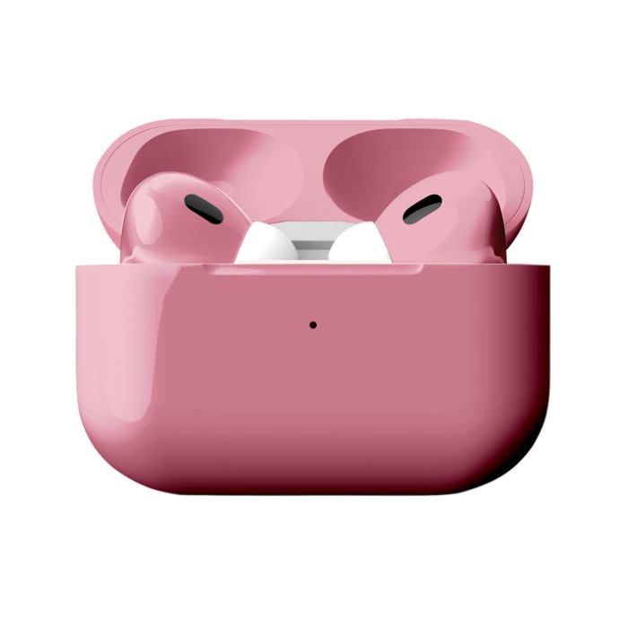 Merlin Craft Customized Apple AirPods 5 Pink Glossy Bold