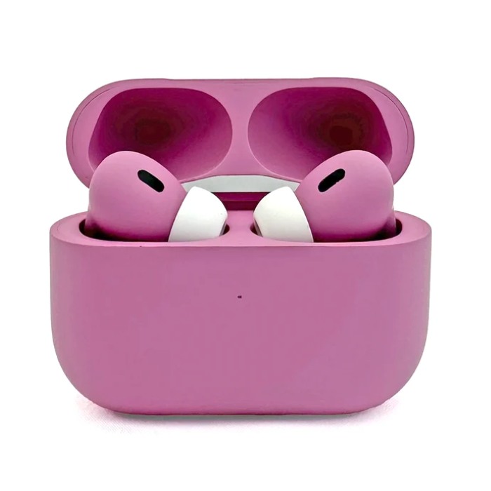 Pink Merlin Craft Customized Apple AirPods 5 Pink Matte Bold