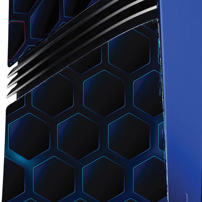 Merlin Craft Customized Painted Playstation 5 Pro 2TB Digital Console Hex