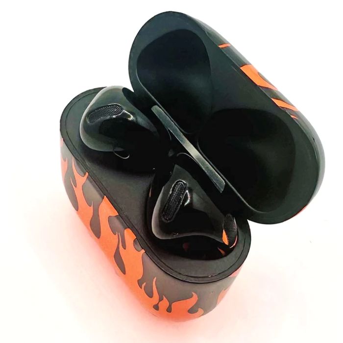 Merlin Craft Customized Apple AirPods 5 Fire Storm 