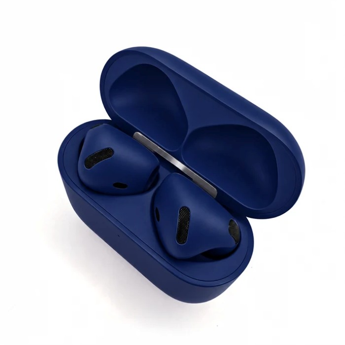 Merlin Craft Customized Apple AirPods 5 Blue Matte Bold