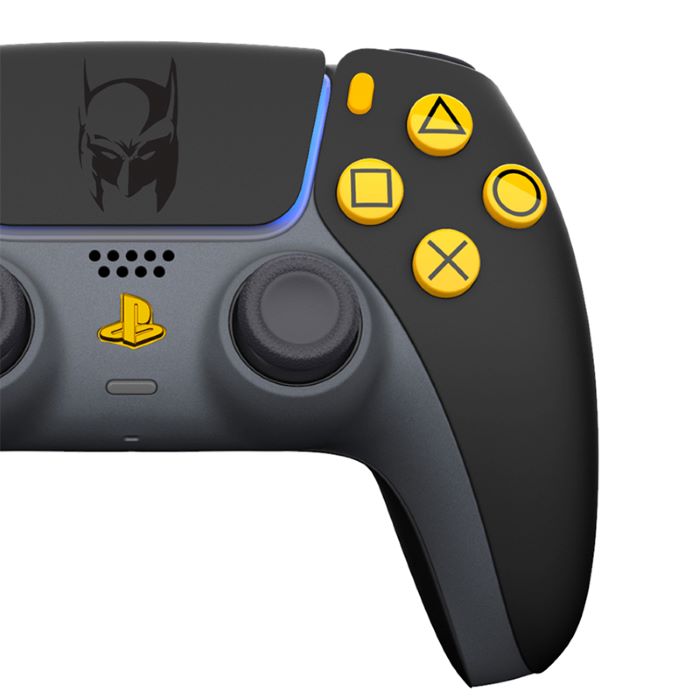 Customized Sony Dual Sense Gaming Controller For Ps5 & Ps5 Slim - The Black Bat New 2024 Design
