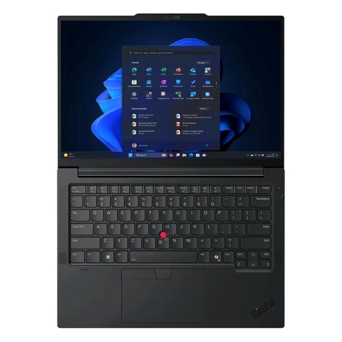 Lenovo ThinkPad E14 Gen 7 Laptop, 14inch WUXGA Display, Intel Core Ultra 7 256V Processor, 16GB LPDDR5x RAM, 512GB SSD, Backlit English & Arabic Keyboard, 1 Year Warranty