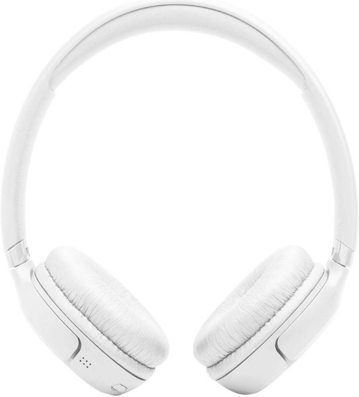 JBL Tune 530BT, Wireless On-Ear Bluetooth Headphones, with Pure Bass Sound - White 