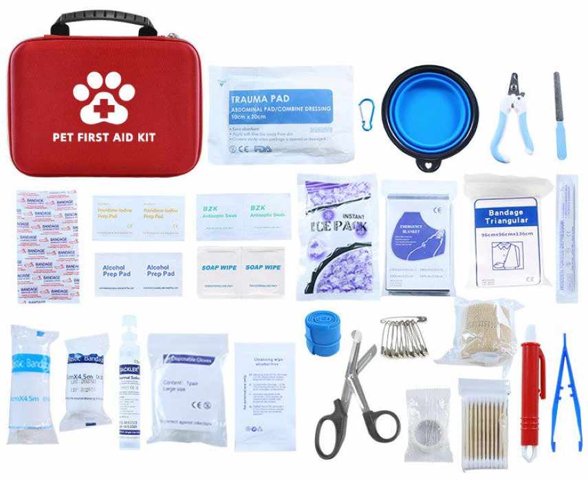 Cozy Paws Pet First Aid Kit- 101pcs Set