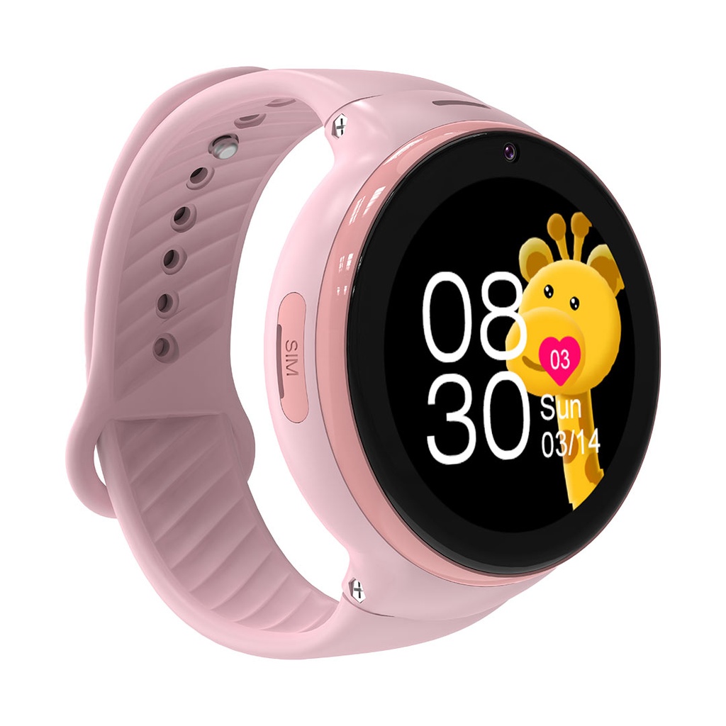 Porodo, Kids GPS Smart Watch with JuniCare- Pink