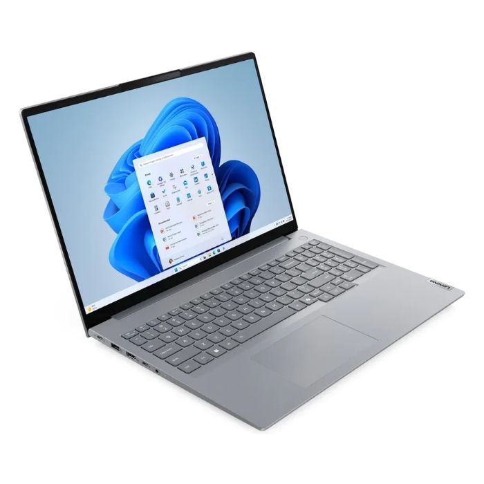 Lenovo ThinkBook 16 Gen 8 Laptop, 16inch WUXGA Display, Intel Core Ultra 7 255H Processor, 8GB RAM, 512GB SSD, Backlit English & Arabic Keyboard, 1 Year Warranty