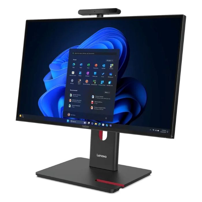Lenovo Think Centre M90a Gen 6 23.8inch FHD 120Hz Display All-in-One Desktop PC, Intel Core Ultra 9 285 Processor, 16GB RAM, 512GB SSD, Windows 11 Pro, Wireless English & Arabic Keyboard - 13AV0006GR