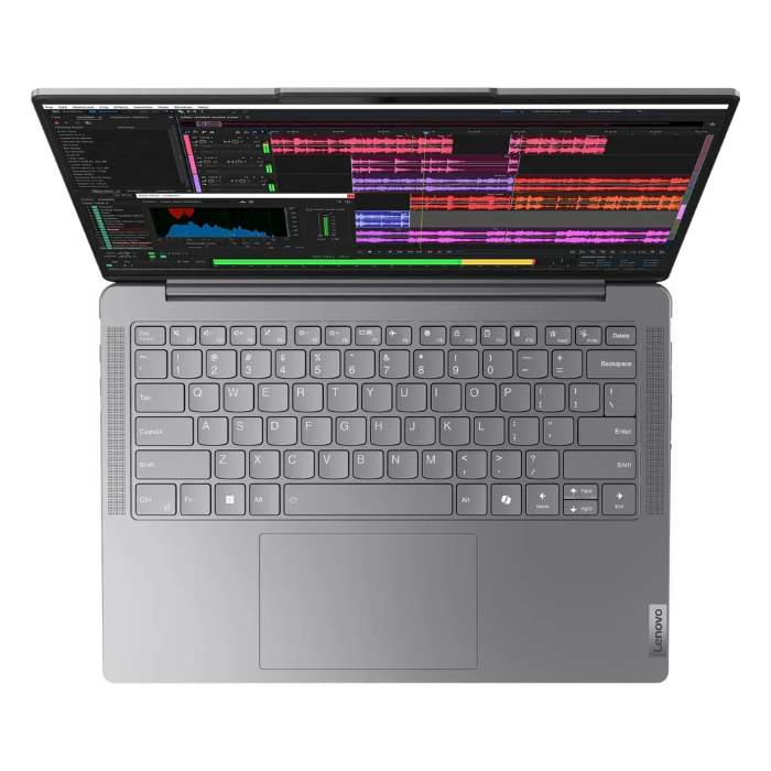 Lenovo Yoga Slim 7 14IMH9 Laptop, 14inch WUXGA OLED Display, Intel Core Ultra 5 125H Processor, 16GB LPDDR5 RAM, 1TB SSD, Windows 11 Home, English & Arabic Keyboard, 1 Year Warranty
