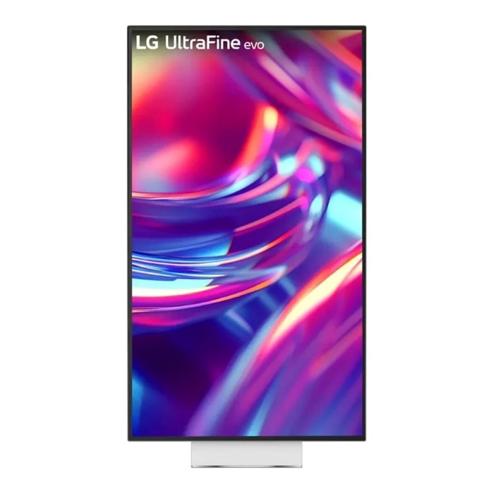 LG UltraFine 32inch 6144X3456 Monitor With Thunderbolt 5, Evo 6K Nano IPS, 60Hz, Anti-glare, 5ms, HDMI, DisplayPort, USB-C, Adjustable Stand, White - 32U990A