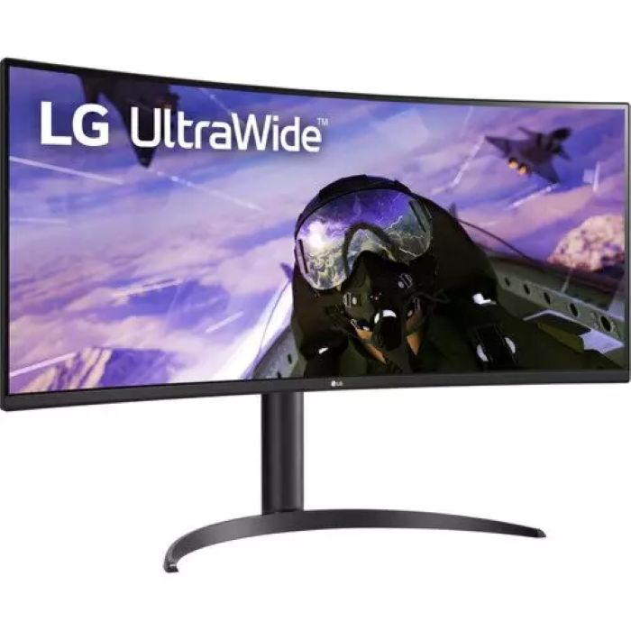 LG 34 Inch Curved UltraGear QHD HDR 10 160Hz Gaming Monitor - 34GP63A-B
