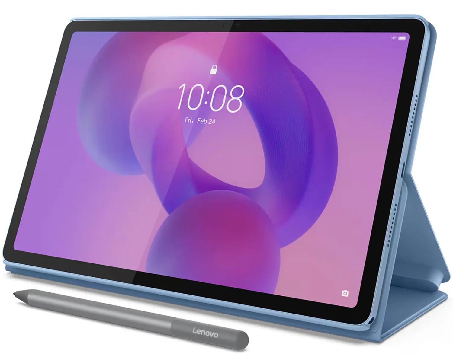Lenovo Idea Tab, WiFi+5G, 128GB, 8GB, with Pen and Folio Keyboard Case, 11inch- Polar Blue 