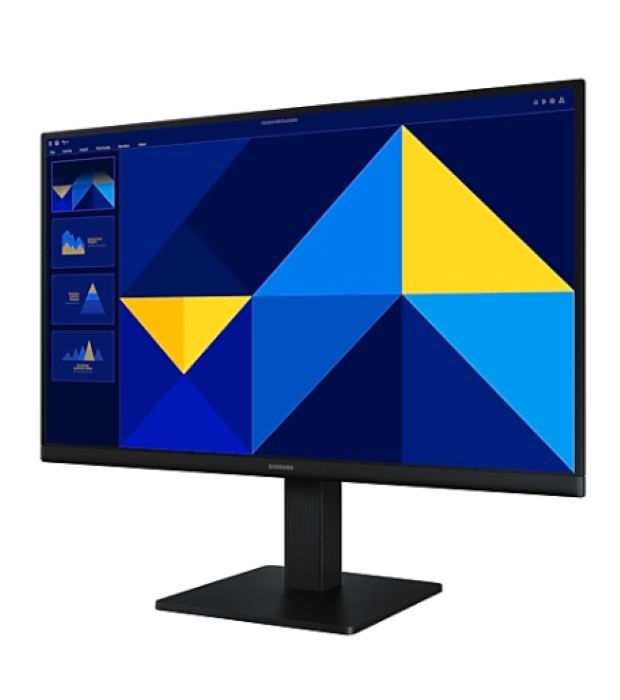 Samsung Essential S3 22inch FHD 1920X1080 Monitor, IPS Panel, 100Hz, 5ms, HDMI & VGA, Black - LS22D300GAMXUE