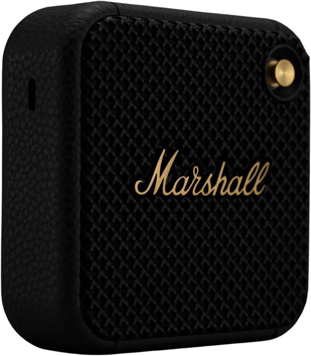 Marshall Willen II Bluetooth Speaker, Black & Brass