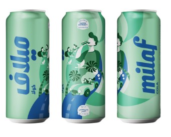 Milaf Cola With Dates Extract Carbonated Drink 240ml (Pack of 24)