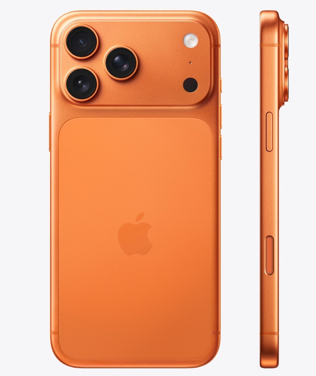 Apple iPhone 17 Pro, 6.3 Inch (China Dual Sim Physical), 256GB, 12GB, Cosmic Orange (Apple Warranty)