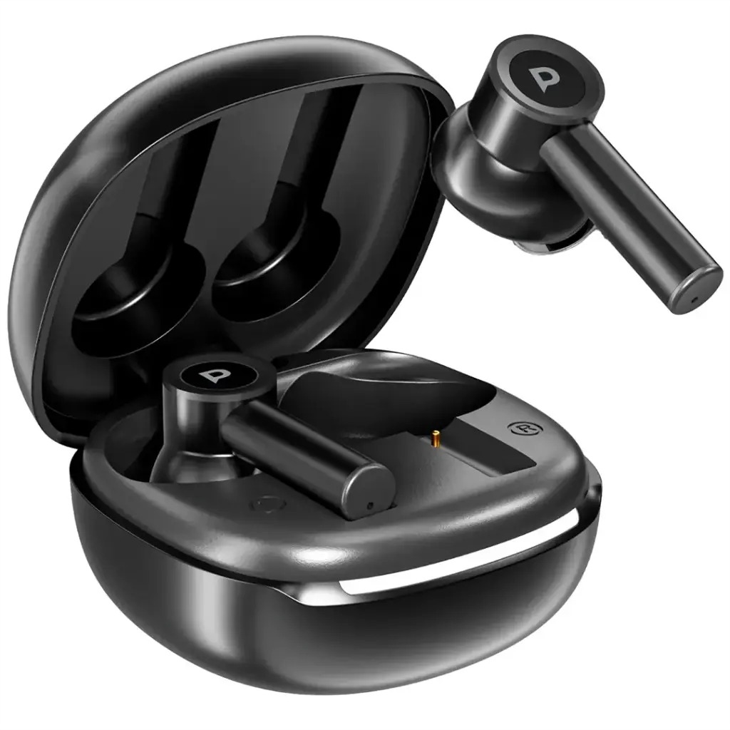 Powerology Saba, In-Ear Wireless Earbuds- Black 