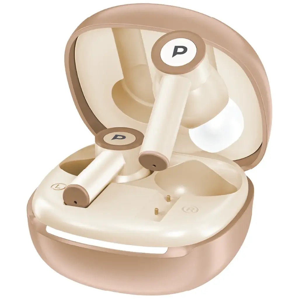 Powerology Saba, In-Ear Wireless Earbuds- Titanium