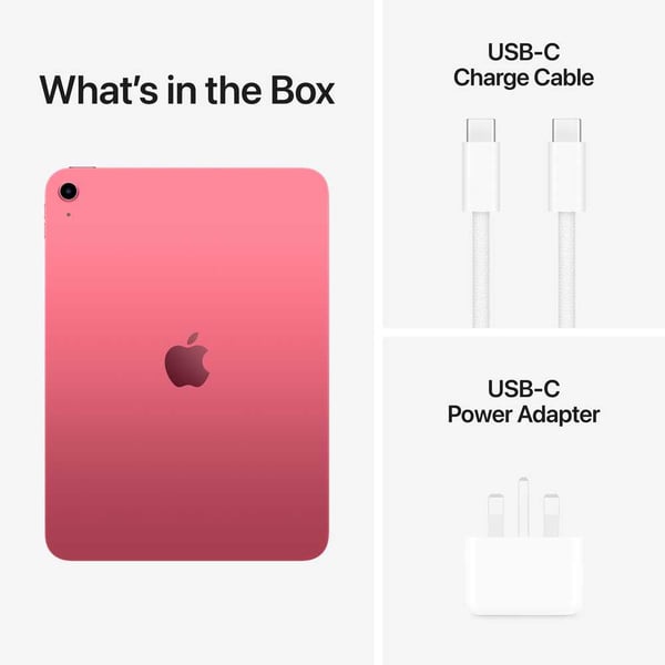 Apple iPad 11th Gen,11-inch,  A16 (2025), 256GB, WiFi+5G- Pink