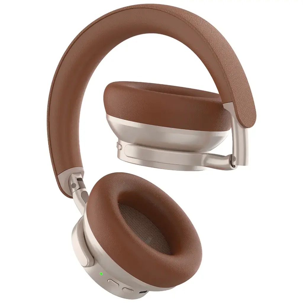 Powerology Astro, ANC Wireless Headphones- Brown