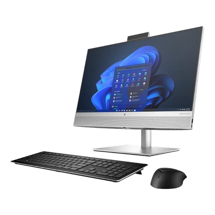 HP G9 24inch FHD Display All-in-One Desktop PC, Intel Core i7-14700 Processor, 16GB RAM, 512GB SSD, Windows 11 Pro, English Keyboard, Mouse - A55PMET-ENG