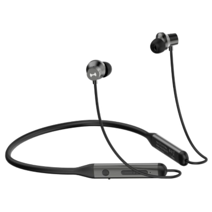Hezire Hband Go Wireless Neckband Headset Gunmetal Grey - HEZ-BTNB-700